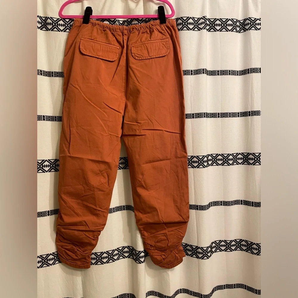 NWT New Light Parachute Pants in Terracotta XS - Picture 5 of 10